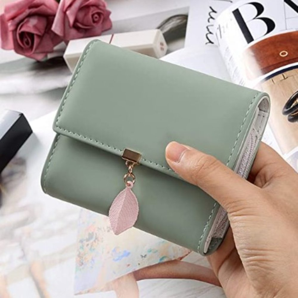 Small Leather Wallet for Women